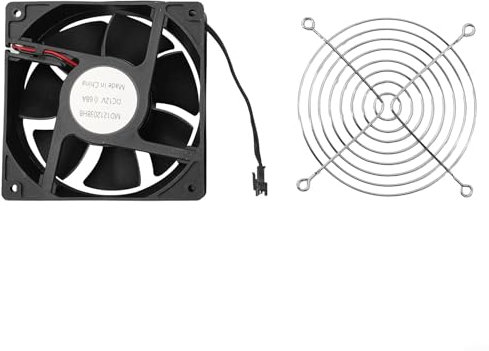 YUANGANG Holzkohlegrill-Ventilator-Set, Ventilator-Ersatz, wasserdichte Lüfter für Schwerkraftgrills, Rauchzubehör, verbessert die Wärmeverteilung, einfach zu installieren