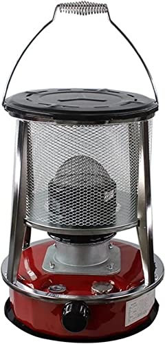 Kerosin-Öl-Heizung, tragbar, effizient, Campingkocher für Zuhause, Büro, Outdoor, Camping, Heizung, kochendes Wasser, Kochen, Grillen, Outdoor-Camping-Heizung, 2-in-1 tragbare Heizung und Herd (4,6 l,