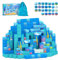154PCS Magnetic Blocks, 1inch/2.5cm Large Blocks, Magnetic Building Blocks Tiles Cubes for Ages 3 4 5 6 7 8 9 10 Boys&Girls, Ocean Construction Toys STEM Sensory Toys for Kids Birthday Gifts
