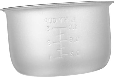Amosfun Olla Interior Antiadherente de Arrocera Eléctrica Repuesto Cocinas Compatible con Cocción de Arroz y Guisos