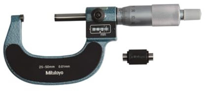 Mitutoyo 193-102 Zählwerk-Bügelmessschraube, 25-50 mm