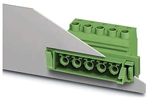 PHOENIX CONTACT DFK-IPC 16/2-ST-10.16 Durchführungsstecker, 2 Polzahl, 2 Potenziale, 1000V, 76A, 10.16mm Rastermaß, Grün, 10 Stück