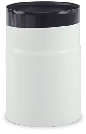 Ø 100 mm Ofenrohr Längenelement 150 mm emailliert Weiß