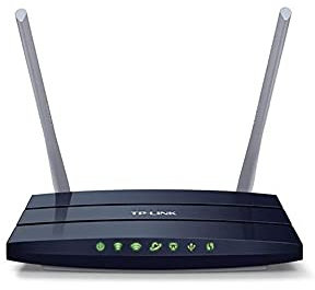 TP-Link Routeur 1200 Mbps Wi-Fi Gigabit Bi-Bande: 300 Mbps en 2.4 GHz, 867 Mbps en 5 GHz, 5 ports Ethernet, 1 port USB 2.0 (Archer C50)