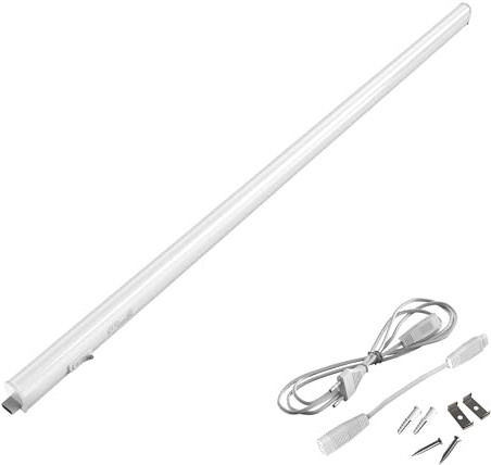 Briloner Leuchten 2379-146, LED Unterbauleuchte, Unterbaulampe, Küchenlampe, Schrankunterbauleuchte, Kunststoff, 14 W, Integriert, weiß, 119.5 x 2.2 x 3 cm