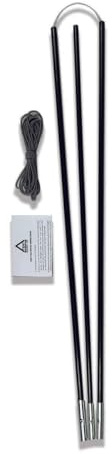 TentSpares - Vango Nyx 200 Tent Fibreglass Tent Pole Repair Kit, Tent Pole Replacement, Tent Poles, Camping Essentials