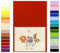 Soft Dream Spannbettlaken 80x160 cm Rot - 100% gekämmte Baumwolle Jersey - Premium Qualität - Spannbetttuch für Kinderbett Juniorbett - OekoTex Zertifiziert - Made in EU - 80x160cm Rot
