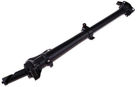 Toygogo Lenkervorbau Klapprad 25,4mm verstellbar Alu Lenker Vorbau - Schwarz
