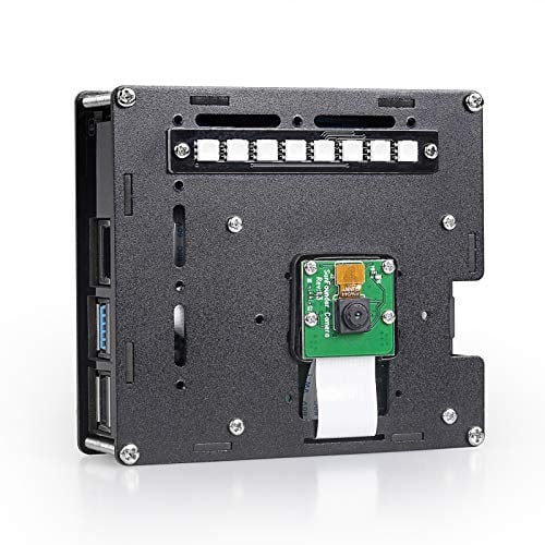 SUNFOUNDER Raspberry Pi Kamera Kit 5MP mit 2.4 Inch LCD Screen AI Recognition, Time Lapse, Countdown Photo, Web Control for Raspberry Pi 4B - Rascam