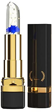 unwiderstehliche Lippen Crystal Flower Jelly Lipstick Langanhaltender nahrhafter Lippenbalsam Lippen Feuchtigkeitscreme Temperatur Farbwechsel Lipgloss