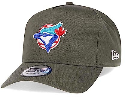 New Era Toronto Blue Jays Olive Edition A Frame Snapback Cap