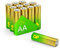 GP Ultra Alkaline Batterien AA 1,5V, (Mignon, LR6), Neue G-TECH Longlife-Technologie, ideal für energiehungrige Anwendungen, 12 Stück AA Batterien Ultra Alkaline