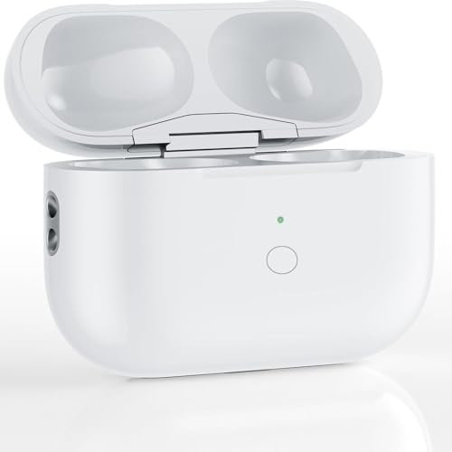 USB-C-Schnittstelle Kabelloses Ladecase Ersatz kompatibel mit Air Pod Pro 1, Type-C Wireless Charging Case mit Bluetooth Pairing Sync Button 670mAh eingebauter Akku