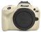 MUZIRI KINOKOO EOS R100 EOSR100 Case, Soft Silicone Protective Camera Case for Canon EOS R100/EOSR100 Mirrorless Camera - Anti-Scratch Slim Fit R100 Silicon Case - White