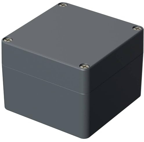 Bopla! Universalgehäuse 01120000 Aluminium Grau/Silber (RAL 7001) 122 x 120 x 90 mm, 1 Stück