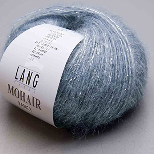 Lang Yarns Mohair Fancy Light Blue Colour No. 33 25g/140