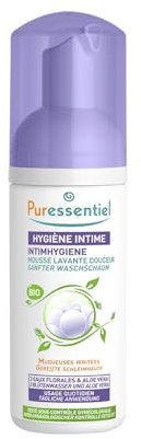 Puressentiel - Hygiène Intime - Mousse Lavante Douceur - Aux 3 eaux florales et à l'aloé vera - Bio - Usage quotidien pour apaiser les muqueuses irritées - 150 ml