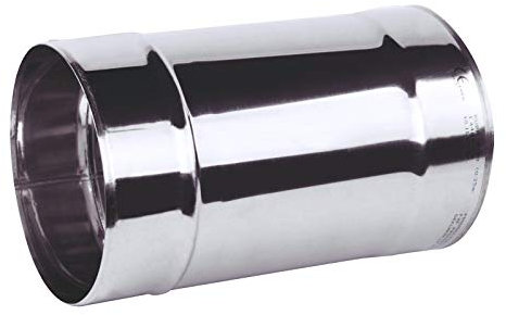 Tubo in acciaio inox per canne fumarie L 250mm (DN 250)