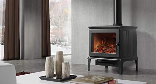 HERGOM ESTUFA DE LEÑA MODELO E-30 L, Hierro Fundido, 11-15 kW