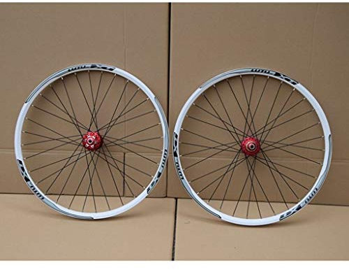 MZPWJD MTB Fahrrad Laufradsatz 26 27.5 29 In Mountainbike-Rad Double Layer Alufelge Abgedichtetes Lager 7-11 Geschwindigkeit Cassette Hub Scheibenbremse 1100g QR (Color : E, Size : 29inch)