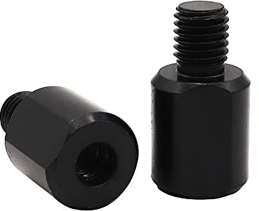 SHDIATOOL 2 adaptadores M14 macho a M10 hembra convertidor de rosca para broca de núcleo de taladro, disco de amoladora angular