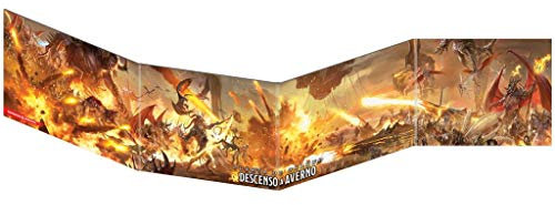 Pantalla del Dungeon Master Descenso a Averno