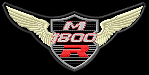 Masterpatch Suz Intruder M1800R Wings Shield Patch für Suzuki Intruder Bikers M 1800 R Motorrad Motorrad Aufnäher Parche Bordado Brodé Patch écusson Toppa Ricamata