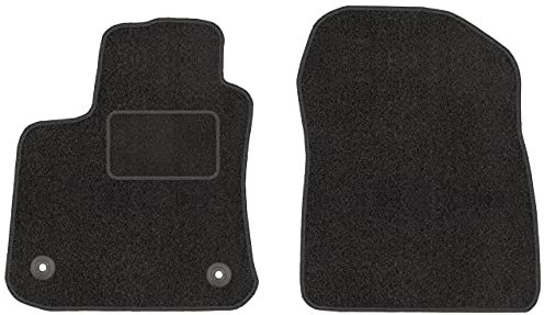 Vorne Velour Fußmatten Satz für Renault Twingo II 07-14 - 2-teilig - Passgenau