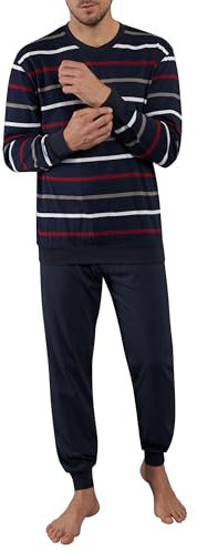 Götzburg Herren Pyjama Schlafanzug Nachtwäsche 52