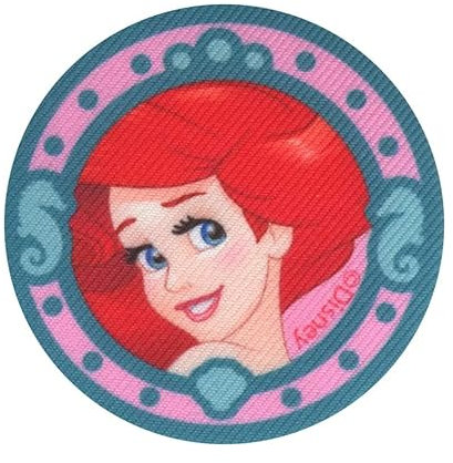 6796-07 Disney Princess Printed Iron on Motif Ariel