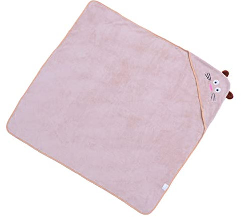 Alipis Baby Badetuch Umhang Weich Coral Fleece Kapuzenhandtuch für Jungen und Mädchen 3-12 Jahre Bademantel Tiermotiv