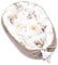 Nestchen Baby - Babynestchen Neugeborene Minky Babynest für Kinderbett Vielseitiges tragbar Nest kuschelnest zubehör für babybett warm Winter coccon Schlummer Bär Khaki