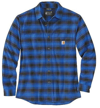 Carhartt Herren-Normal, Blau - Glass Blue, Large