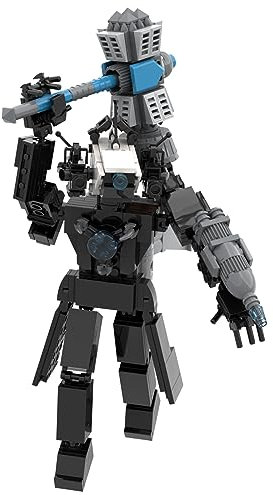 GUUIESMU Building Blocks,Bausteine,Spielzeug,The New Upgraded Titan Cameraman,Series Figure Model Reproducible Assembly,Fun Educational Toys (H)