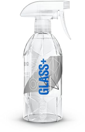 Gyeon Q²M Glass+ – Scheibenreiniger mit Versiegelung – Wasserabweisender Auto Glasreiniger für klare Sicht & langanhaltenden Schutz (500 ml)