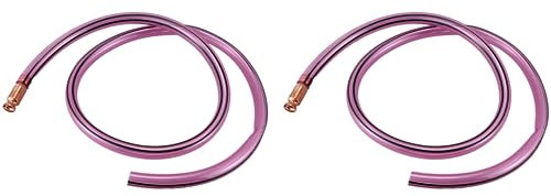 Beelooom 2Stück 25 mm x 2 M PVC Kraftstoff Siphon Kupfer Jiggler Wackel Siphon Pumpen Wasser Rohr