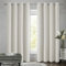 VEHEDE Hellbeige Vorhänge Blickdicht Wohnzimmer, Thermovorhang Kälteschutz Verdunklungsvorhänge Gardinen mit Ösen Wohnzimmer, Ösenvorhang Scheibengardinen Modern, H 175 x B 140 cm, 2er Set