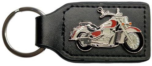Lenimia Porte-clés de moto pour Hond Shadow, VT-750, 750-VT, 750-Shadow, 750-Classic, VT-750C, RC-53, porte-clés de rechange, clé de moto, porte-clés de motard, multicolore, passend