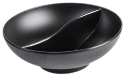 Baoblaze Anti Soggy Cereal Bowl Two Sided Bowl Keeps Fresh Cereal Bowl Container Unbreakable Separated Snack Bowl for Pasta Rice Party
