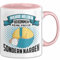 Armbruch Tasse Gute Besserung Gebrochener Arm Geschenk Lustig Verletzt (Rosa)