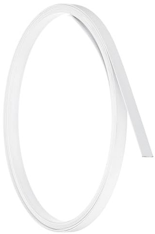 PATIKIL 10mm x 5,5 Yards Stäbchen fürs Nähen, weißer Federstahl für Korsetts, Kleider, Röcke, Unterwäsche-Handwerkskunst