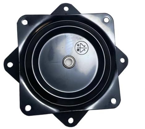 Quadratischer Drehteller, Hocker, Drehplatte, Ersatz, strapazierfähig, drehbar, Platte für Liegestühle oder Möbel