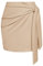 Kate Kasin Mini jupe à carreaux pour femme - Jupe courte - Taille haute - Jupe mi-longue élastique - Automne et hiver - Mini jupe écossaise - Jupe décontractée élégante - Mini jupe courte, Abricot, XL
