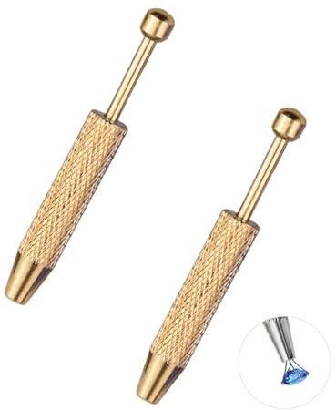 ArrErr Mini-Juwelier-Pickup-Werkzeug, 4 Zinken, Greifer, Nieten, Krallenpinzette, Halter für Schmuck, Edelsteine, Ohrringe, Diamant-Piercing, Kugel, winzige Objekte, IC-Chips, elektronische