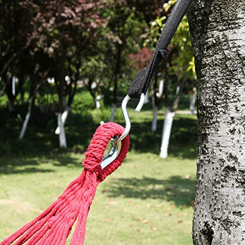 Chiyyak Heavy Duty Metal S Hooks, Flat hook ends, not pointed, for added safety, Multi-use hooks for hammock, swing, cast iron pot, great accessories for general indoor or outdoor use, (Silver)