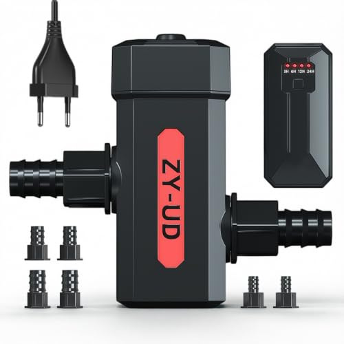 Keltorio Acuario UVC esterilizador luz 7 W, acuarios luz UV con temporizador, clarificador UVC acuario, esterilizador UV, luz UV, purificador de agua para limpieza de acuarios, piscinas, peceras