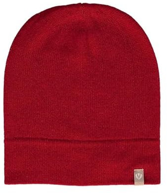 FRAAS Kaschmir Schal 50 x 180 cm - Stola Aus 100% Reinem Kaschmir für Damen - Wärmend und Hautfreundlich Rot