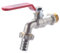 Robinet Exterieur 1/4 de tour mâle 15x21 - mâle 20x27 + raccord au nez Ø15 NOYON & THIEBAULT
