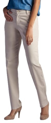 Lee Women's Relaxed Fit All Day Straight Leg Pant Parchment 18 Long US