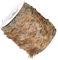 creativ home Fell DEKOSTOFF auf Rolle. Ca 12 cm x 2 m. Tischband, Dekofell, Kunstfell, Fell in BRAUN -91